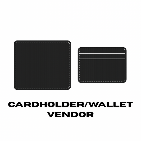 Wallet/cardholder vendor